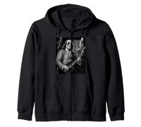 Benjamin Franklin Rock & Roll Guitar Vintage Music Lover Sudadera con Capucha
