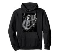 Benjamin Franklin Rock & Roll Guitar Vintage Music Lover Sudadera con Capucha