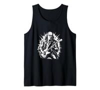 Benjamin Franklin Toca la Guitarra Camiseta sin Mangas