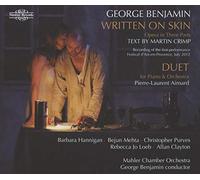 Benjamin : Written on Skin. Purves, Hannigan.