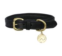 Benji & Flo Collar para Perros de Cuero Deluxe Acolchado (BZ4950)
