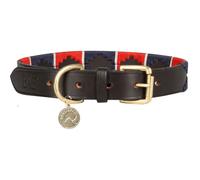 Benji & Flo Collar para Perros de Cuero Sublime Diseño Polo (BZ5247)