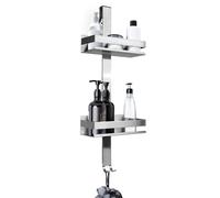 BENKSTEIN Estante de la Ducha sin Taladrar Colgante Acero Inox. Cesta