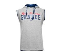 Benlee Camiseta 'Epperson' azul / gris moteado / rojo cereza S azul / gris moteado / rojo cereza