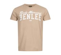 Benlee Camiseta funcional beige / blanco L beige / blanco