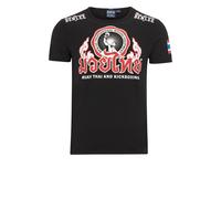 Benlee Camiseta funcional 'Thailand' gris / rojo / negro / blanco XXL gris / rojo / negro / blanco