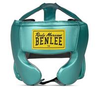 BENLEE Casco de piel sintética Mike S/M, color verde metalizado/negro