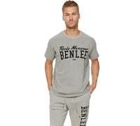 BENLEE Donley - Camiseta para hombre, gris y negro, L