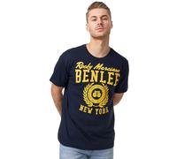 Benlee Camiseta funcional 'Duxbury' navy / amarillo XL EUR