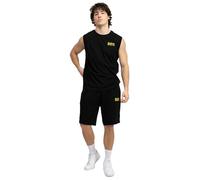 BENLEE Levant Track Suit, Negro/Amarillo, Medium Hombres