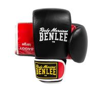 BENLEE Rocky Marciano Baggy Guantes de Boxeo, Unisex-Adultos, Negro/Rojo, L