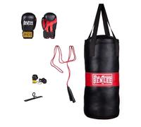 BENLEE Rocky Marciano Boxing Bag Set Punchy - Set de Boxeo (Infantil), Color Negro, Talla Talla única