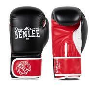 BENLEE Rocky Marciano Carlos Guantes de Boxeo, Unisex Adulto, Negro, Rojo y Blanco, 300 ml