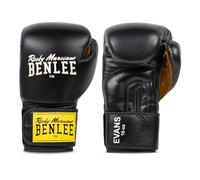 BENLEE Rocky Marciano Evans Guantes de Boxeo, Unisex, Negro, 20 oz