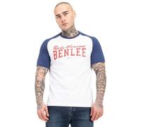 BENLEE Rocky Marciano Everet Camiseta, Blanco/Azul Marino/Rojo, M Hombres