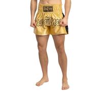 BENLEE Rocky Marciano Goldy Pantalones de Boxe, Dorado/Negro, Extra-Large para Hombre