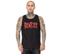 BENLEE Rocky Marciano Ludica Camiseta, Negro/Rojo, XL Hombres
