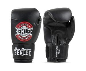 BENLEE Rocky Marciano Pressure Guantes de Boxeo, Unisex Adulto, Negro, Rojo y Blanco, 300 ml