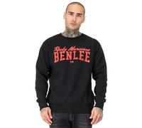BENLEE Rocky Marciano Rinston Sudadera, Negro/Rojo, M para Hombre