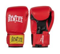 Rocky Marciano BenLee – Guante de boxeo Rodney – PVC Rojo/Negro, Talla 12