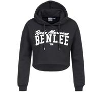 BENLEE Rocky Marciano Sudadera con Capucha para Mujer Aphrodite Cropped, Mujer, 190674, Negro, Extra-Large