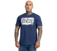 BENLEE Rocky Marciano T-Shirt Trägerhemd Boxlabel Camisa, Azul Marino, XXL (UK XL) para Hombre