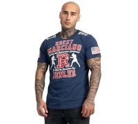BENLEE Rocky Marciano T-Shirt Trägerhemd Gymnasium Camisa, Azul Marino, M para Hombre