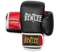 Benlee Rocky Marciano Unisex - Adultos Baggy Leather Bag Mids Black/Red S