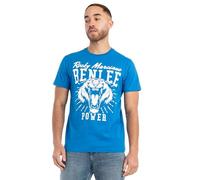 BENLEE Tiger Power Camiseta, Azul, Blanco, M Hombres