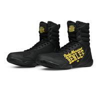 BENLEE Zapatillas de Boxeo Strike, Negro Amarillo, 43 EU