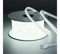 BENLUN Tira LED COB 230V Exterior Transparente Impermeable IP67 20 Metros