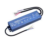 BENLUN Transformador LED Tensión Constante 12V 16,7A 200W IP67 Impermeable | LED Driver con Dimming TRIAC, Fuente de Alimentacion Regulación 5 en 1, AC 200V-240V a DC 12V Power Supply para Tira LED