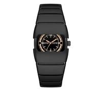 BENLYDESIGN Reloj de cuarzo con esfera luminosa, reloj futurista de metal único para hombre, resistente al agua hasta 5 ATM, reloj de acero inoxidable para hombre, plateado, Moderno