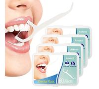 Benma Fil Dentaire, 240 pièces Dental Floss Jetables Outils Dentaire pour éliminer les résidus Alimentaires, Bâtons de Nettoyage des Dents pour les Familles, les Hôtels et les Voyages