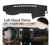 BENME Cubierta del Tablero de Instrumentos para Toyota Land Cruiser Prado Lexus GX470 J120 2003-2009 Estera del Tablero Dashmat Protector de Tablero Cubierta del Tablero de Instrumentos Alfombra,Red