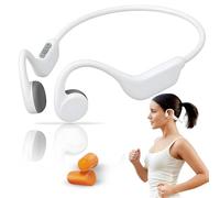 Bennanco Auriculares de Conducción Ósea Bluetooth 5.3 Open Ear - Auricular IPX5 Impermeable y Resistentes al Sudor con Micrófono - Auriculares Deportivos Adecuado para Ciclismo, Correr y Fitness.