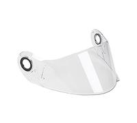 BENNER Lente de Visera de Casco de Motocicleta, Lente De Visera De Casco De Motocicleta Anti-scratich Compatible con L-S-2 FF370 FF394 FF325 Cascos (Color : Transparent)