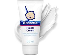 Bennetts Crema para pezones - Crema calmante hidratante para madres embarazadas y lactantes, 30 ml