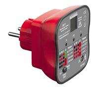 Benning Comprobador de enchufes STD 1 táctil contacto con los dedos 020053