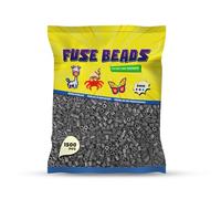 Benny Beads 1500 Piezas Cuentas para Planchar, 5mm, Juego de Plásticos Abalorio, Diseño de Joyas, Para DIY Manualidades Manualidad, Fuse Beads