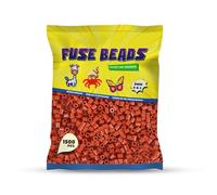 Benny Beads 1500 Piezas Cuentas para Planchar, 5mm, Juego de Plásticos Abalorio, Diseño de Joyas, Para DIY Manualidades Manualidad, Fuse Beads