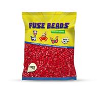 Benny Beads 1500 Piezas Cuentas para Planchar, 5mm, Juego de Plásticos Abalorio, Diseño de Joyas, Para DIY Manualidades Manualidad, Fuse Beads