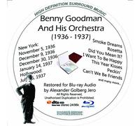 Benny Goodman (1936-1937) And His Orchestra Restored For Blu-ray Audio [Alemania] [Blu-ray]
