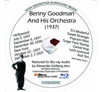 Benny Goodman (1937) And His Orchestra Restored For Blu-ray Audio [Alemania] [Blu-ray]
