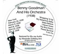 Benny Goodman (1938) And His Orchestra Restored For Blu-ray Audio [Alemania] [Blu-ray]