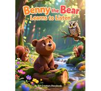 Benny the Bear Learns to Listen: An Attention-Building Woodland Story About Listening Skills, Patience, and Understanding the World Around Us for Ages ... the Bear Social-Emotional Learning Series)