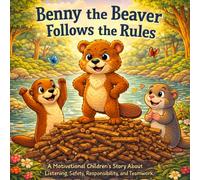 Benny the Beaver Follows the Rules: A Motivational Children’s Story About Listening, Safety, Responsibility, and Teamwork