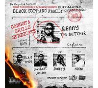 Benny The Butcher & Dj Drama - Black Soprano Family - Vinyle Rouge [Vinilo]