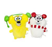 Benolls Tyler and Snowi Plush Toys, Snuggle Bundle Plushies,Soft Stuffed Animal Pillow Doll for Adult Kids and Collectors