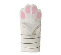 Benoon Guantes De Hornear Antideslizantes Antideslizantes En Forma De Pata De Gato Lindo De 1 Pieza, Herramienta De Cocina De Manopla Para Horno De Microondas Pata de gato
